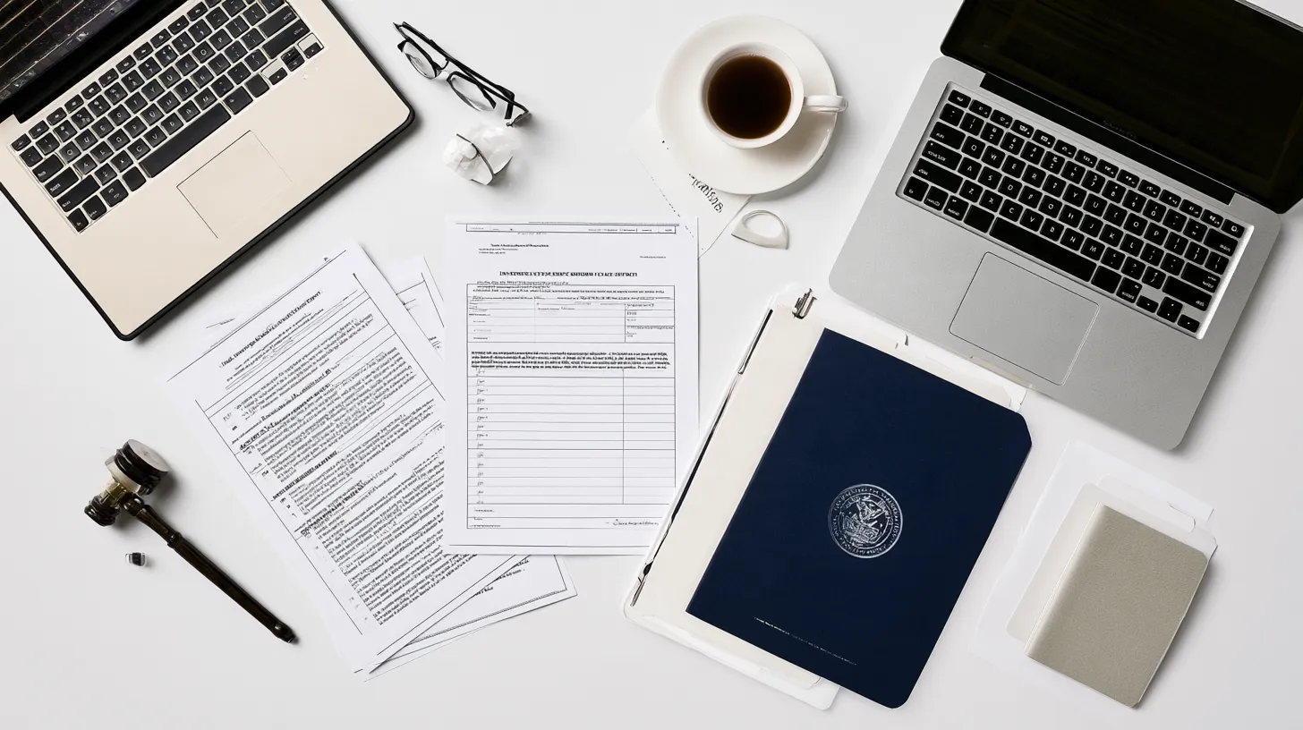 Background check documents and identification records representing a Nevada criminal record mistakenly linked to the wrong person.