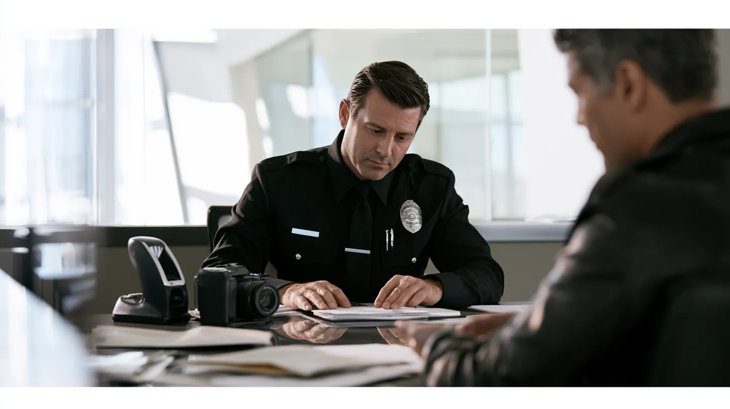 Administrative booking process in Nevada showing how arrest information becomes part of a criminal history record.